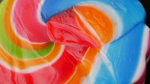 Candy rotation close up2 Stock-Footage 212923873