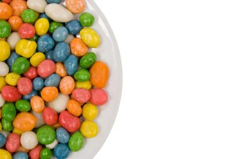 Candy Sea pebbles. Stock Photos