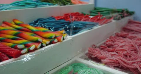 Candy shop 스톡 동영상 253264542