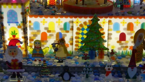 Candy shop window Stock Footage 205087618