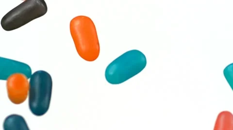 Candy, Slow Motion Stock Footage 10700618