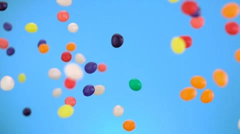 Candy, Slow Motion Stock Footage 10969062