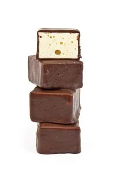 Candy soufflé Stock Photos