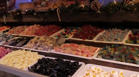 Candy Stall Stock-Footage 63347645