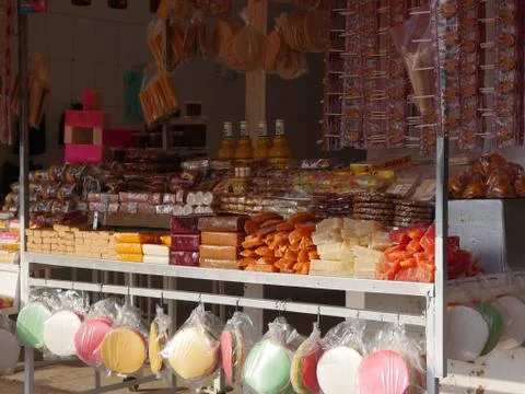 Candy Stand 库存照片