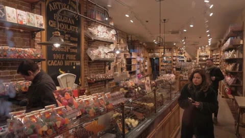Candy store Stock Footage 232365557