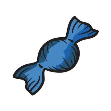 Candy sweet vector hand drawn Stock Illustration