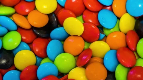 Candy sweets colorful holiday background Vídeos de archivo 160798879