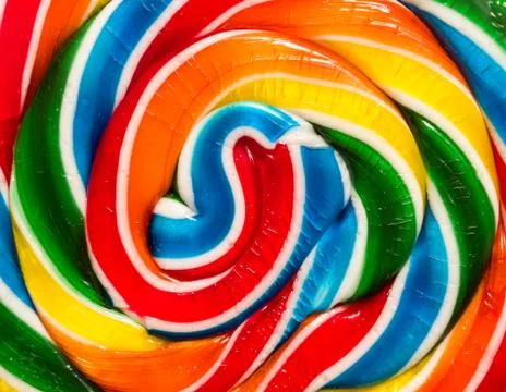 Candy swirl background Stock Photos