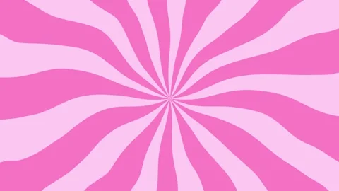 Candy Texture Spiral Background. Light Pink Curved Lines Background. 4K Stock Footage 279225091