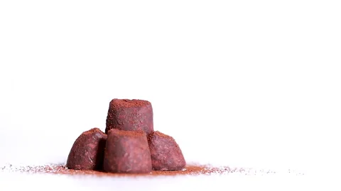 Candy truffles Stock Footage 167951785