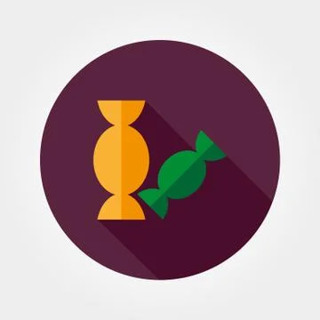 Candy vector icon Stock Illustration