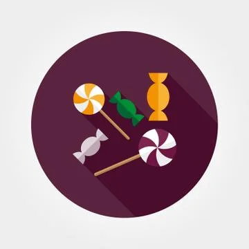 Candy vector icon Stock Illustration
