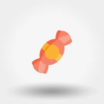 Candy vector icon Stock Illustration