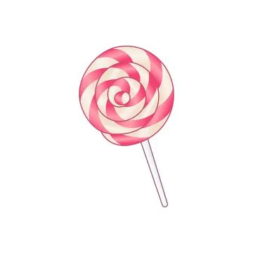 Candy of vector illustrations for Annivery, Birthday, and Valentine day conce Stock Illustration