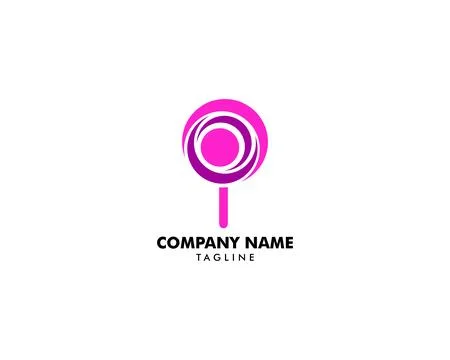 Candy vector logo template, Candy shop icon, Sweet logo, Candy vector, Cand.. Ilustración de archivo