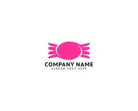 Candy vector logo template, Candy shop icon, Sweet logo, Candy vector, Cand.. Ilustración de archivo