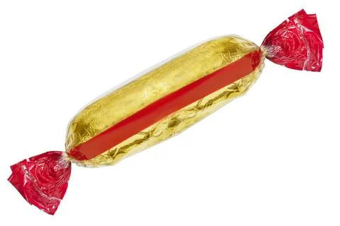 Candy wrapper isolated Stock Photos