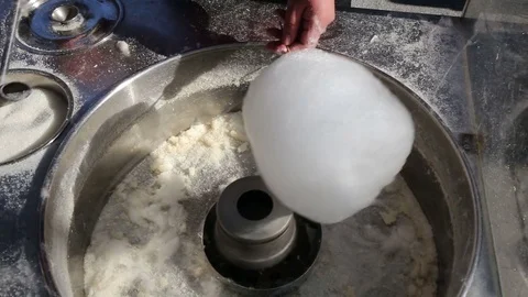 Candyfloss machine Stock Footage 74993120