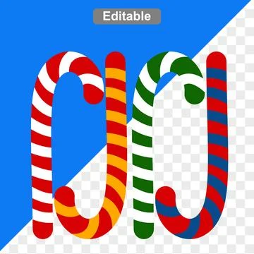 Candys for christmas Stock Illustration