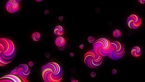 Candys Flight VJ loop Stock Footage 72221321