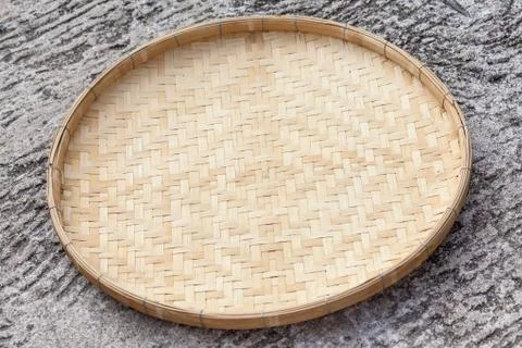Cane basket Stock Photos