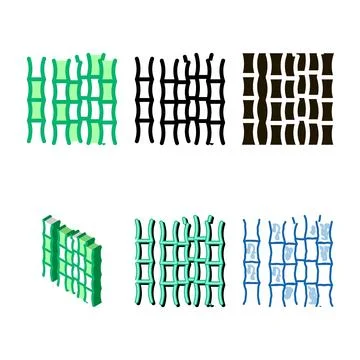 Cane multistyle harvest icon vector outline Stock Illustration