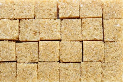 Cane sugar brown Stock Photos