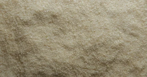 Cane sugar close up studio shot over rotating Stock-Footage 324838037