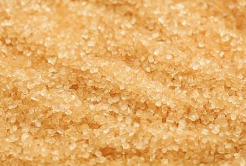 Cane sugar coarse-grained Stock Photos