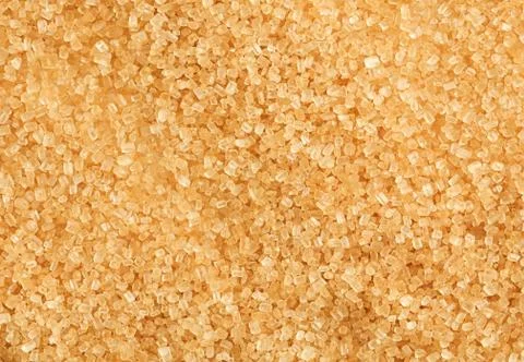 Cane sugar coarse-grained Foto stock