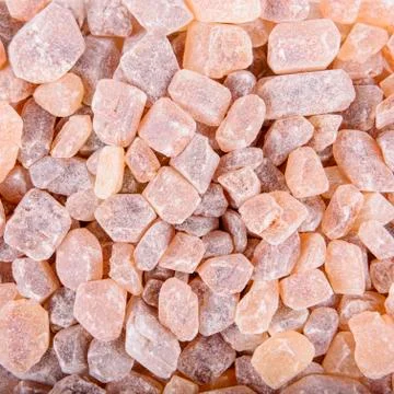 Cane sugar crystals background Foto stock