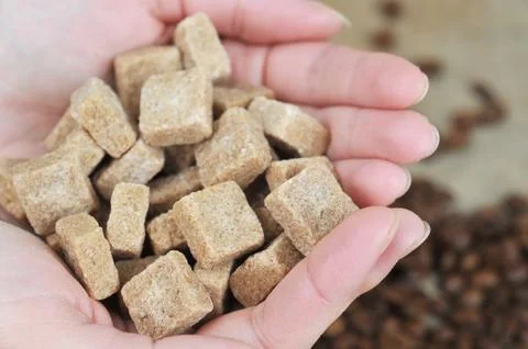 Cane sugar Foto stock