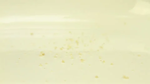 Cane sugar sprinkled on the green background Stock Footage 59214589