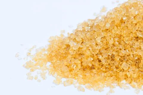 Cane sugar in studio light Stock Photos