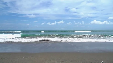 Canggu Beach Shore Video stock 74288356