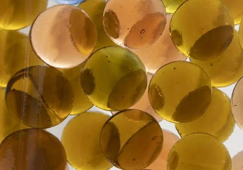 Canicas marrones 库存照片