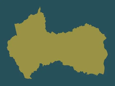 Canindeyu, Paraguay. Solid color shape Stock Illustration