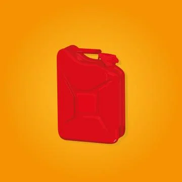 Canister for fuel Stock Illustration