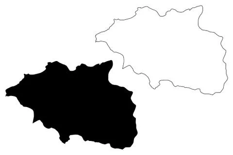 Cankiri map vector.... Stock-Illustration