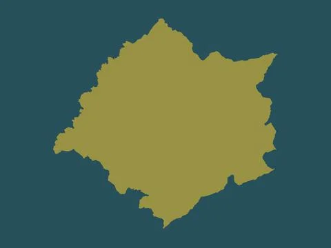 Cankuzo, Burundi. Solid color shape Stock Illustration