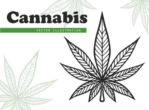 Cannabis Stock Illustration