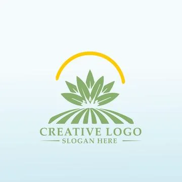 Cannabis jump start program logo design Stock Illustration