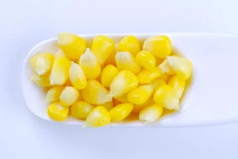 Canned corn Stock Photos