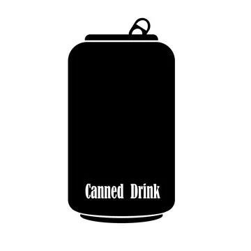 Canned drink icon Stockillustratie