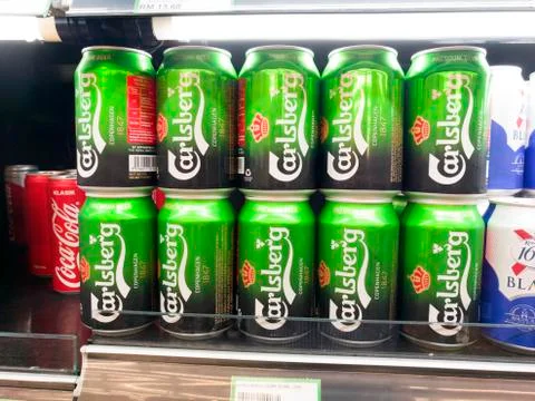 Canned drinks Foto stock