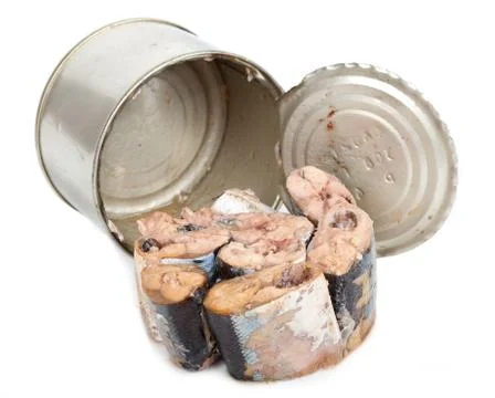 Canned fish Stock Photos