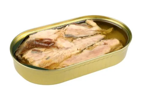 Canned fish Stock Photos