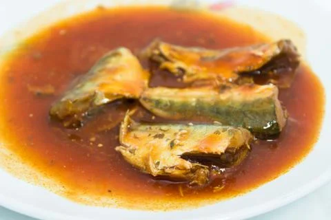 Canned fish Stock Photos