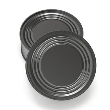 Canned food 3D render イラスト素材
